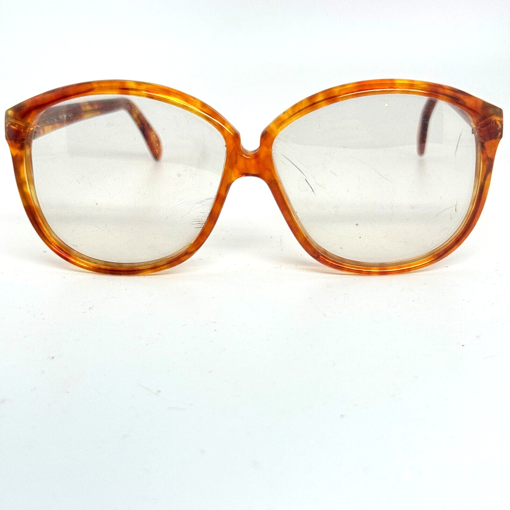 Vogue De Paris‎ Bausch & Lomb Eyeglasses Vintage Unique Orange H14406